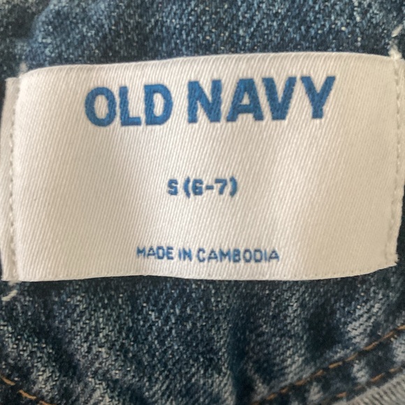 Old Navy Jean short overalls - Picture 3 of 3